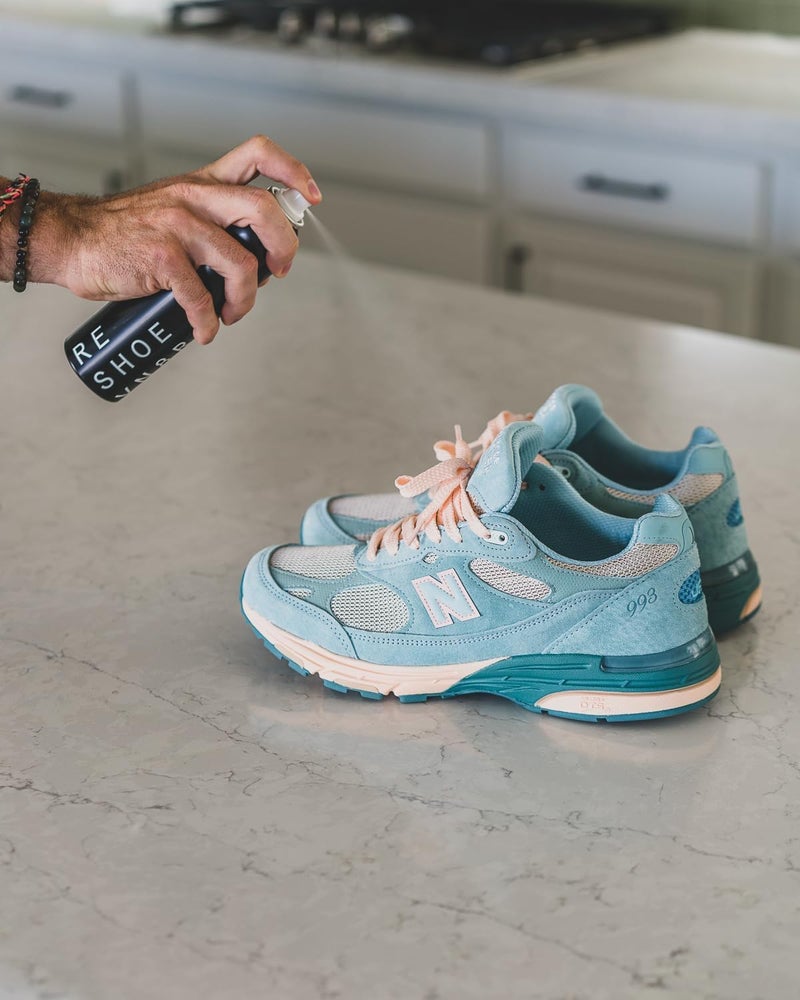 RESHOEVN8R Mink Oil Spray for Shoe Cleaning, 6 Oz - Recondition, Restore & Extend Nubuck, Suede, Vinyl & Leather Shoes and Boots - Mink Oil for Leather Waterproofing & Conditioning - Image 1